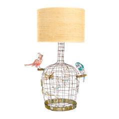 Lampe Cage à Oiseaux ©Marie Christophe